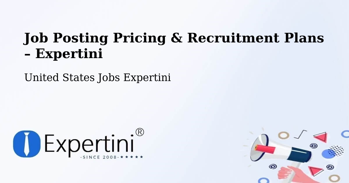 Job Posting Pricing & Recruitment Plans – Rolla - Rolla, United States Jobs Expertini